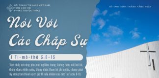 Nói Với Các Chấp Sự – 30/1/2026