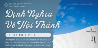 Định Nghĩa Về Hội Thánh – 31/1/2026