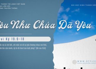 Yêu Như Chúa Đã Yêu – 6/1/2026