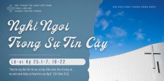 Nghỉ Ngơi Trong Sự Tin Cậy – 7/1/2026