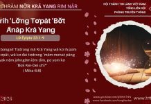 Arih ‘Lơ̆ng Tơpăt ‘Bơ̆t Anăp Kră Yang – 5/1/2026