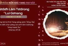 Pơdơh Lăm Tơdrong Lui Gơnang – 7/1/2026
