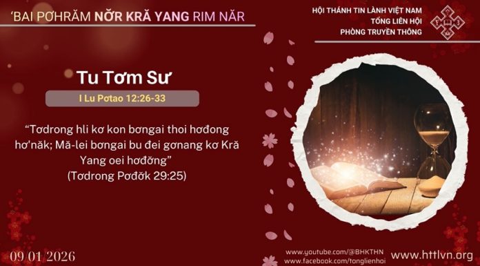 Tu Tơm Sư – 9/1/2026