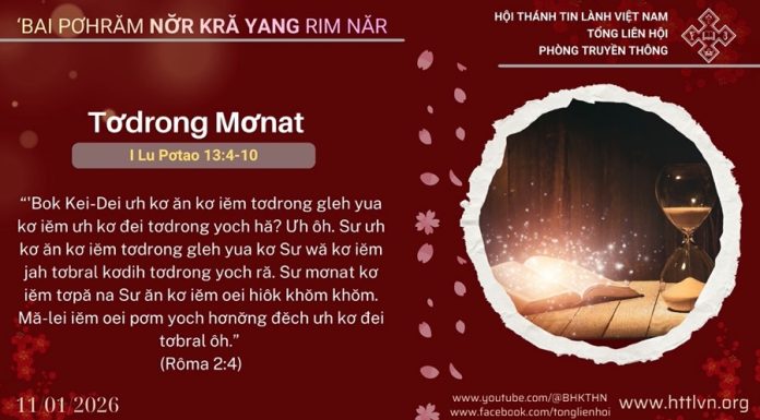 Tơdrong Mơnat – 11/1/2026