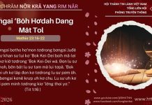 Bơngai ‘Bôh Hơdah Dang Măt Tol – 15/1/2026