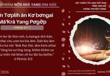 Pơm Tơplih ăn Kơ bơngai Mă Kră Yang Pơgơ̆p – 22/1/2026