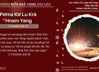Pơma Kơ Lu Kră Hnam Yang – 30/1/2026