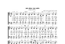 Bài hát: ĐỜI SỐNG TẬN HIẾN