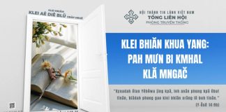 Klei Bhiăn Khua Yang: Pah Mưn Bi Kmhal Klă Mngač – 3/1/2026