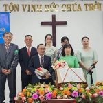 Hội Thánh Tân Phú hoan nghênh Tân Quản nhiệm