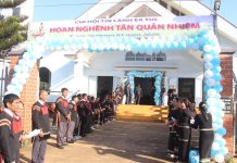 Đắk Lắk: Lễ Bổ nhiệm Mục sư Nhiệm chức Y Djhan Niê Quản nhiệm Chi Hội Êa Tul