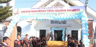 Đắk Lắk: Lễ Bổ nhiệm Mục sư Nhiệm chức Y Djhan Niê Quản nhiệm Chi Hội Êa Tul