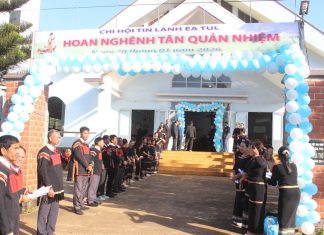 Đắk Lắk: Lễ Bổ nhiệm Mục sư Nhiệm chức Y Djhan Niê Quản nhiệm Chi Hội Êa Tul