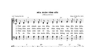 Bài hát: MÙA XUÂN VĨNH CỬU