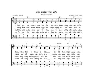 Bài hát: MÙA XUÂN VĨNH CỬU