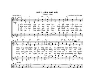 Bài hát: NGÀY LUÔN TƯƠI MỚI
