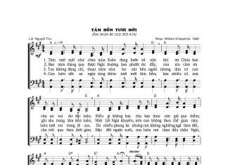Bài hát Xuân: TÂM HỒN TƯƠI MỚI