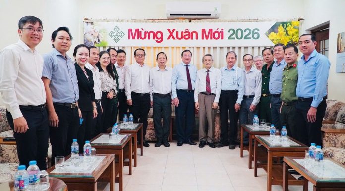 Chính quyền tỉnh Tây Ninh Thăm và Chúc mừng Năm mới Văn phòng Tổng Liên Hội