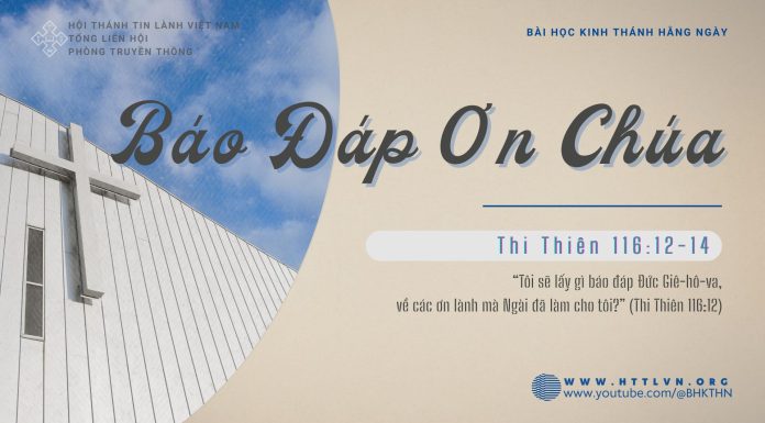 Báo Đáp Ơn Chúa – 16/2/2026