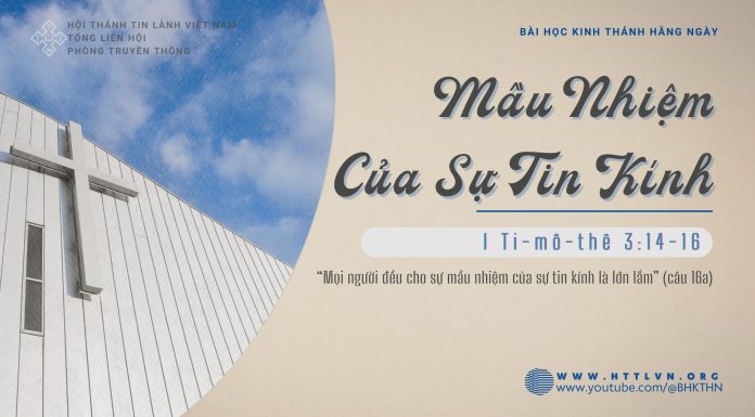 Mầu Nhiệm Của Sự Tin Kính – 20/2/2026