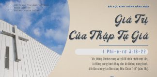 Giá Trị Của Thập Tự Giá – 25/2/2026
