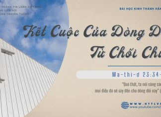 Kết Cuộc Của Dòng Dõi Từ Chối Chúa – 28/2/2026