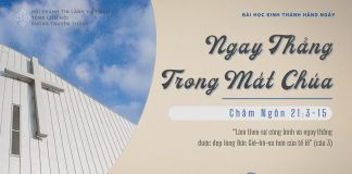Ngay Thẳng Trong Mắt Chúa – 6/2/2026