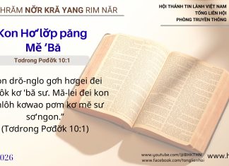 Pơm Kư̆ Kă păng Tơpăt – 8/2/2026