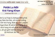 Pơdê Lu Nơ̆r Kră Yang Khan – 13/2/2026