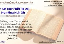 Ưh Kơ Tôch ‘Bơ̆t Pă Đei Hơmĕng Noh Ôh – 14/2/2026