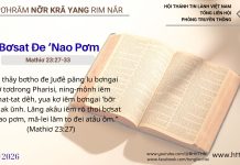 Bơsat Đe ‘Nao Pơm – 27/2/2026