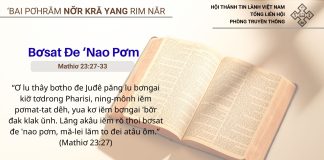Bơsat Đe ‘Nao Pơm – 27/2/2026
