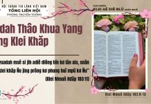 Tơdah Thâo Khua Yang Jing Klei Khăp – 2/2/2026