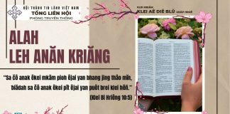 Alah leh anăn Kriăng – 9/2/2026