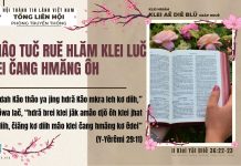 Amâo Tuč Ruĕ Hlăm Klei Luč Klei Čang Hmăng Ôh – 14/2/2026