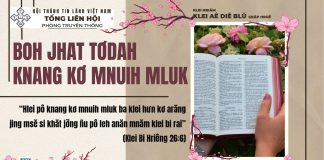 Boh Jhat Tơdah Knang Kơ Mnuih Mluk – 22/2/2026