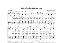 Bài hát: LÀM ĐIỀU TỐT NHẤT CHO CHÚA