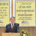 Mục sư Thái Phước Trường Hội trưởng HTTLVN rao giảng Lời Chúa