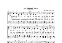 Bài hát: NHƯ ĐÁM CƯỚI CA-NA