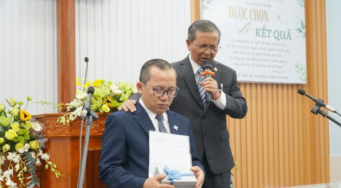 TP. HCM: Bổ nhiệm Quản nhiệm Chi Hội Tin Lành Long Trường