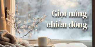 Thơ: GIỌT NẮNG CHIỀU ĐÔNG