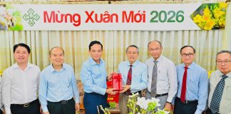 Thành ủy TP. HCM đến Thăm và Chúc Tết Tổng Liên Hội