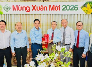 Thành ủy TP. HCM đến Thăm và Chúc Tết Tổng Liên Hội