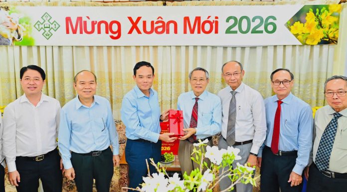 Thành ủy TP. HCM đến Thăm và Chúc Tết Tổng Liên Hội