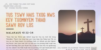 Tus Tswv Hais Txog Nws Kev Txomnyem thiab Sawv Rov Los – 1/4/2026