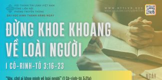 Đừng Khoe Khoang Về Loài Người – 10/3/2026