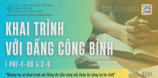Khai Trình Với Đấng Công Bình – 16/3/2026