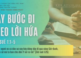 Hãy Bước Đi Theo Lời Hứa – 19/3/2026