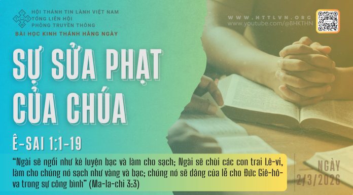 Sự Sửa Phạt Của Chúa – 2/3/2026