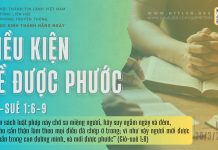 Điều Kiện Để Được Phước – 20/3/2026